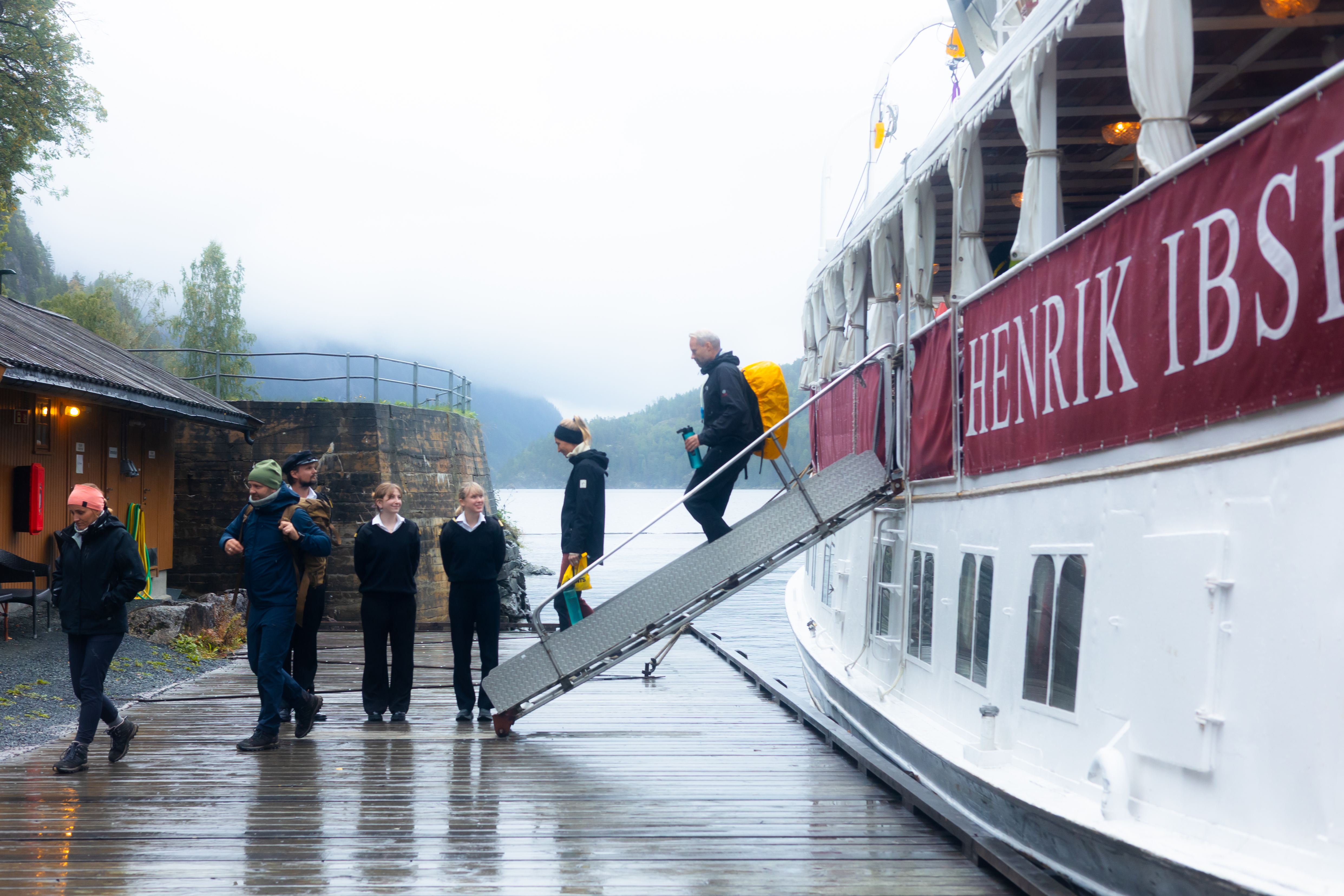 MS Henrik Ibsen på Telemarkskanalen