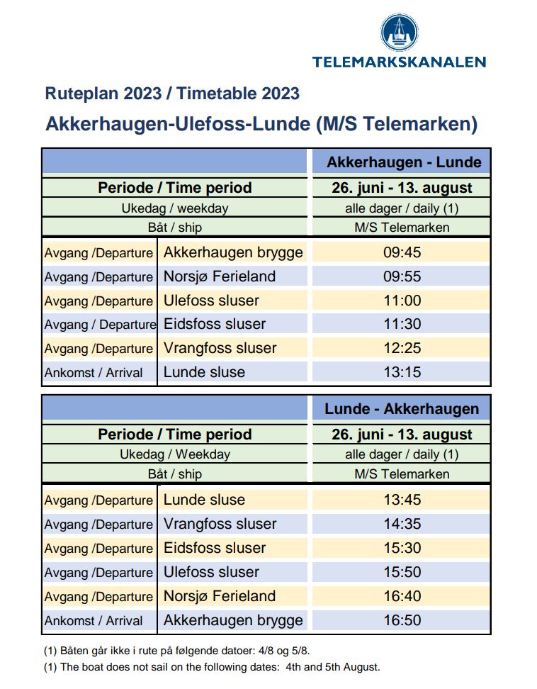 Ruteplan 2023