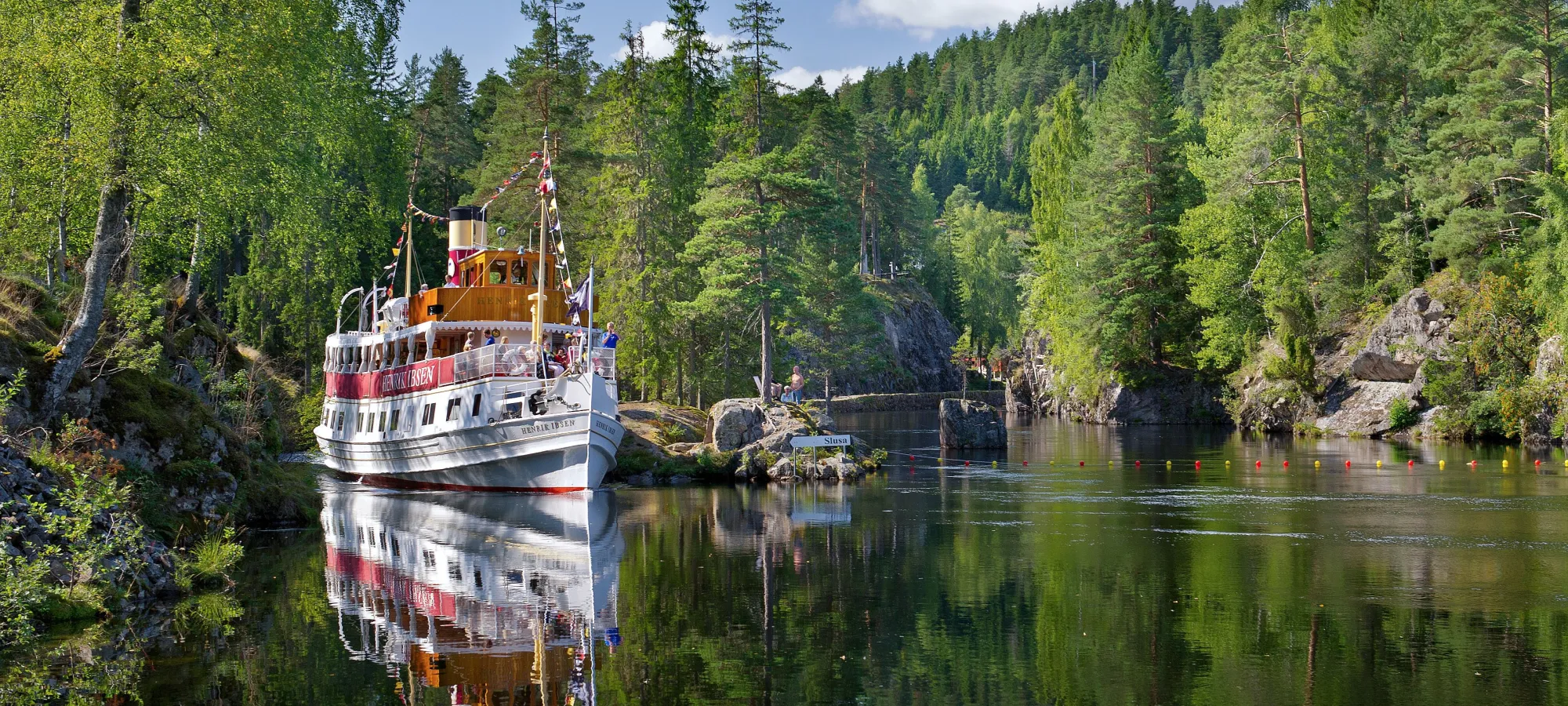 Halvdagstur ettermiddag: Skien - Lunde - Skien