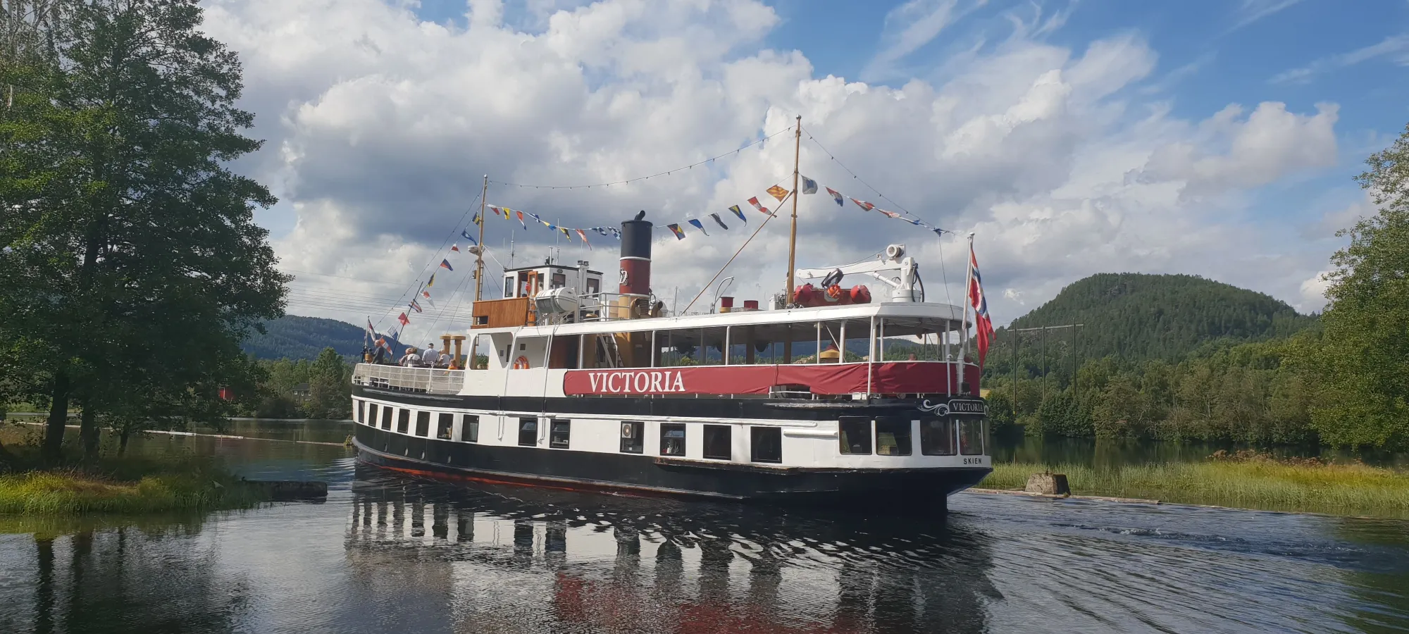 Halvdagstur ettermiddag: Lunde-Ulefoss-Lunde