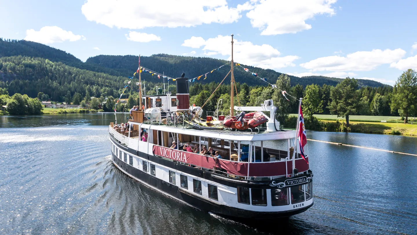 Victoria på Telemarkskanalen